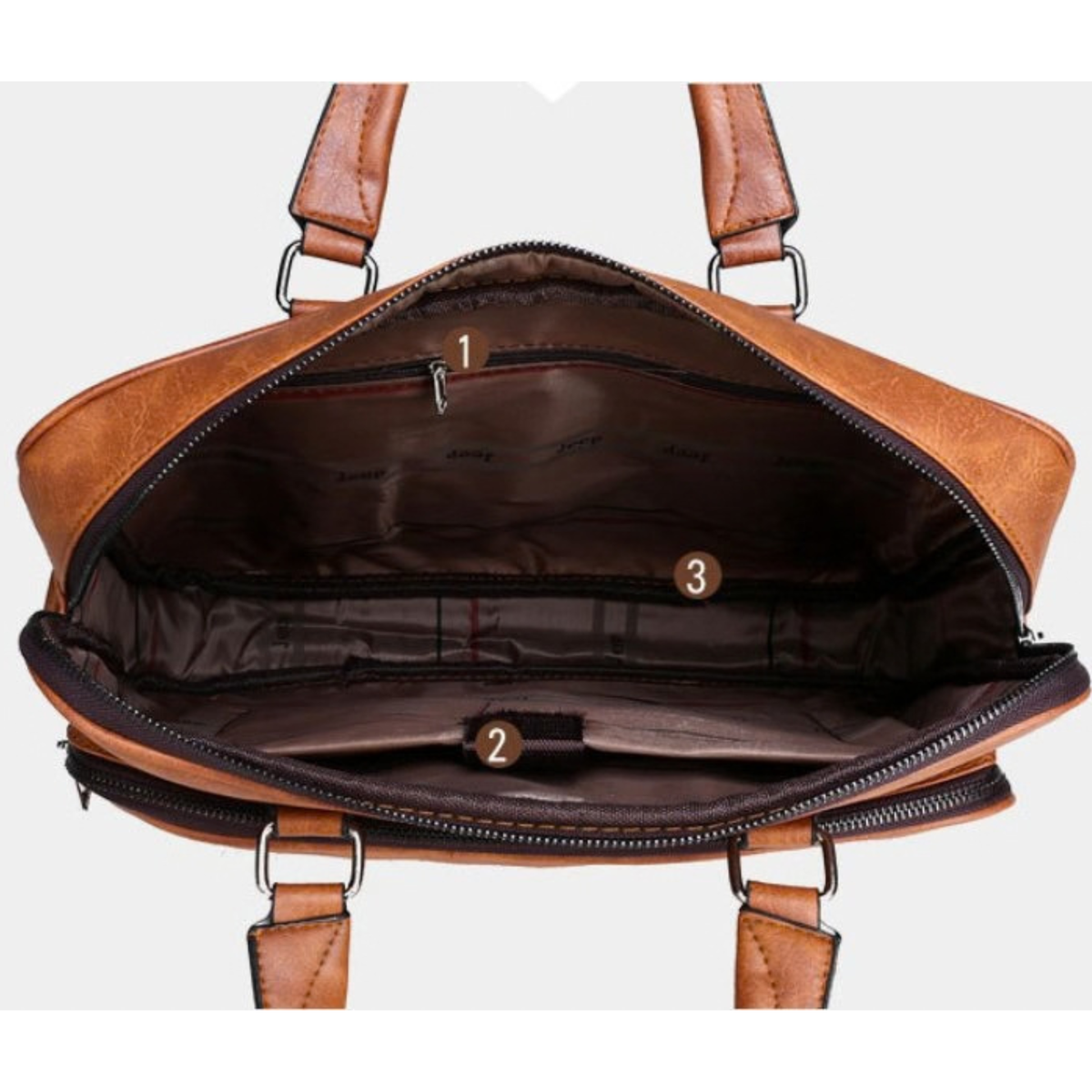 Jeep Buluo Laptop File Document Bag