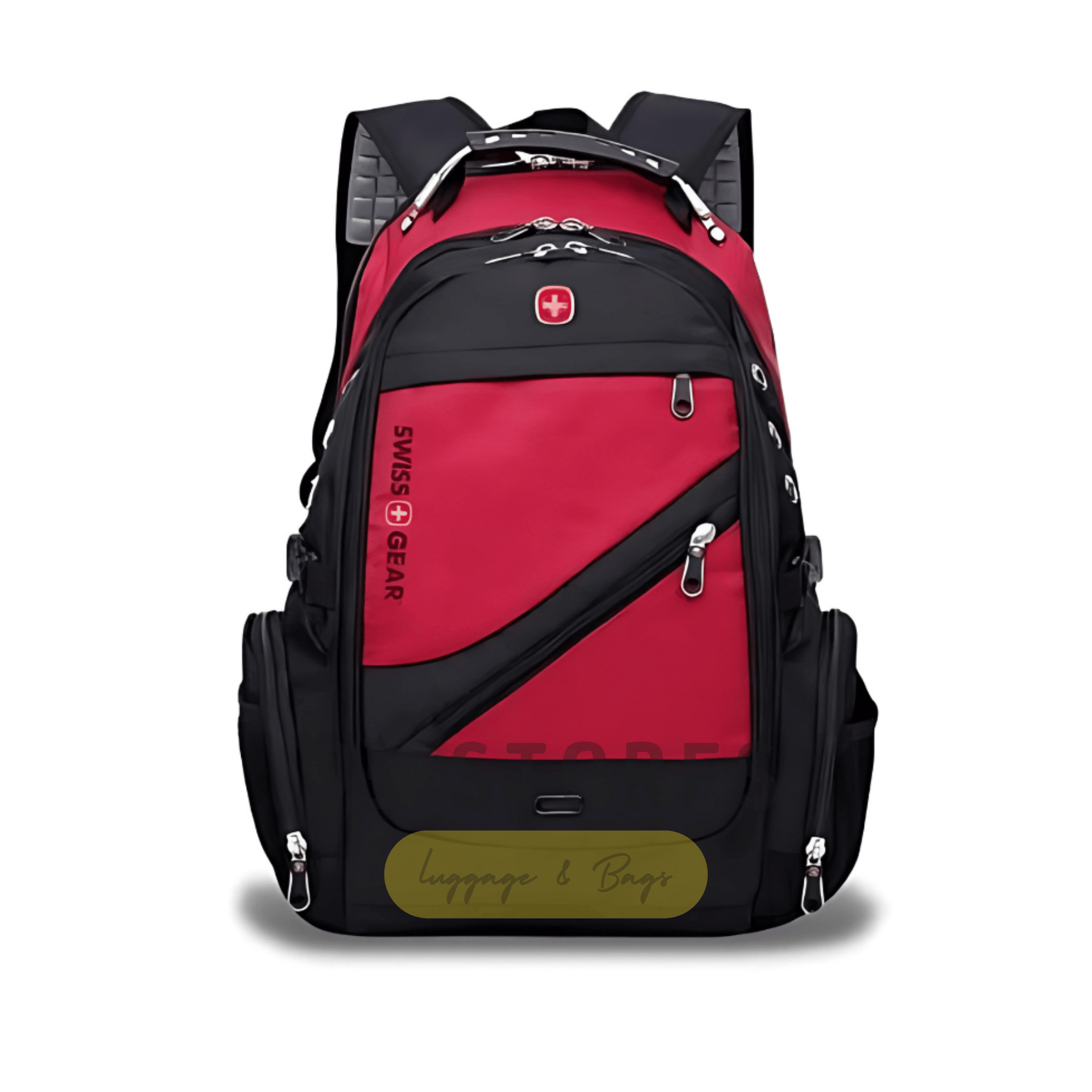 Swiss Gear USB Option Backpack Red