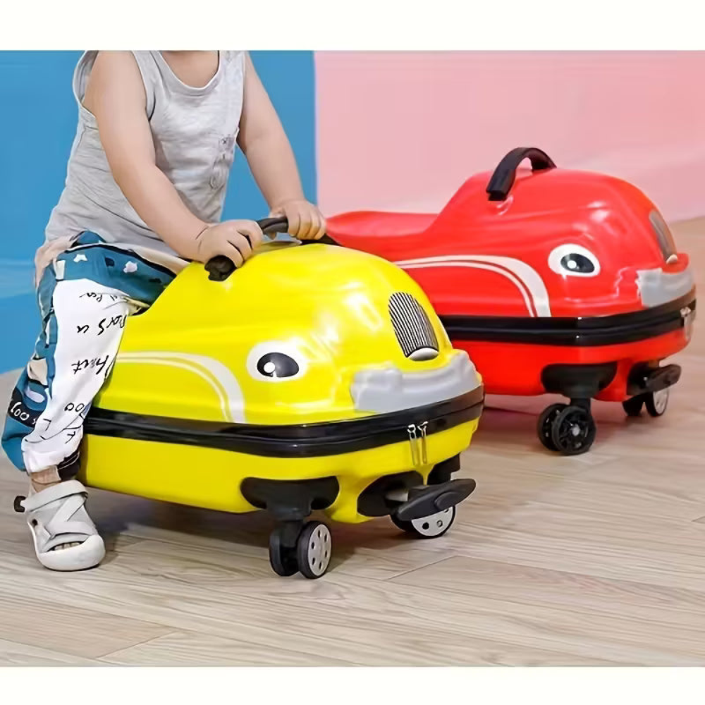 Premium Cartoon Car Spinner Suitcase