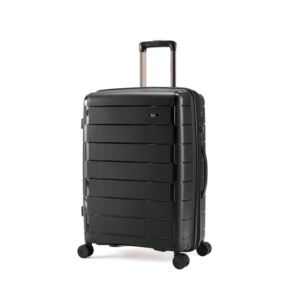 Goby London Star polypropylene luggage front view with star design