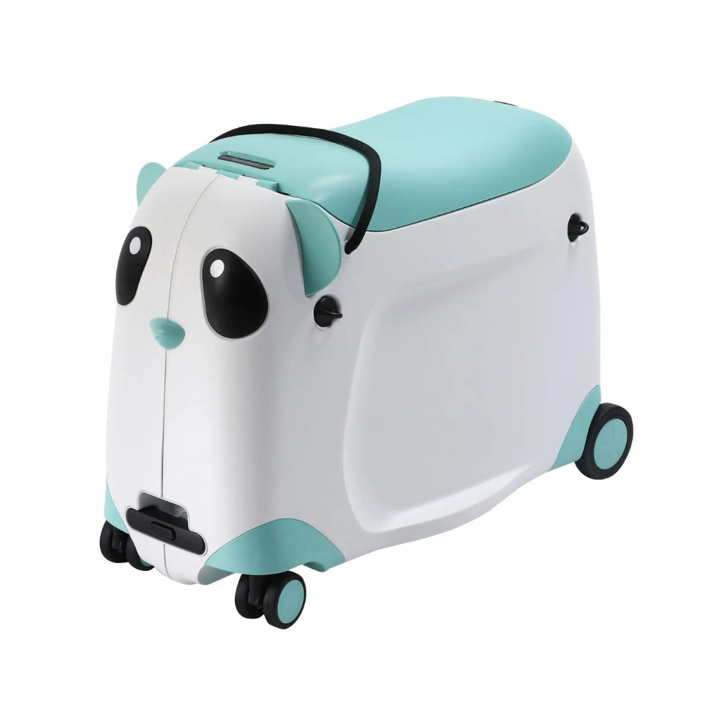 Premium Kids Suitcase Bubule Branded with 360 wheels | Cute Panda and Elephant Shapes