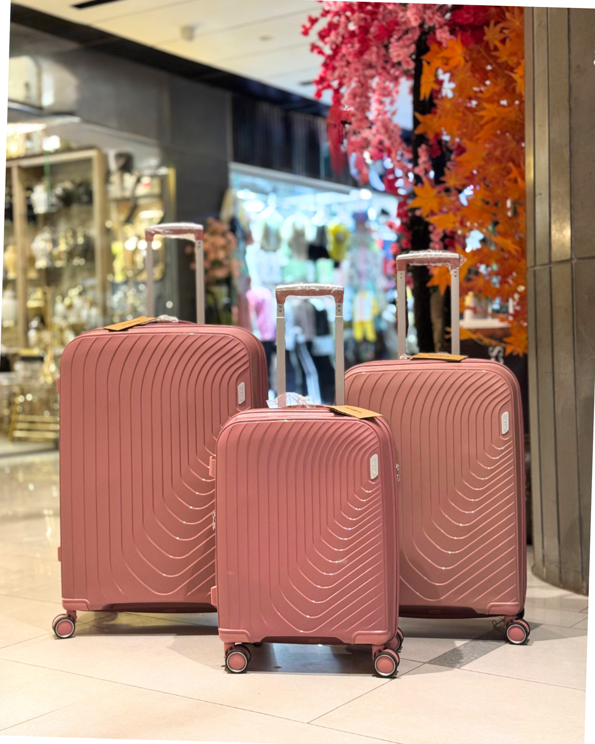 Samsonite luggage PP body 100% unbreakable