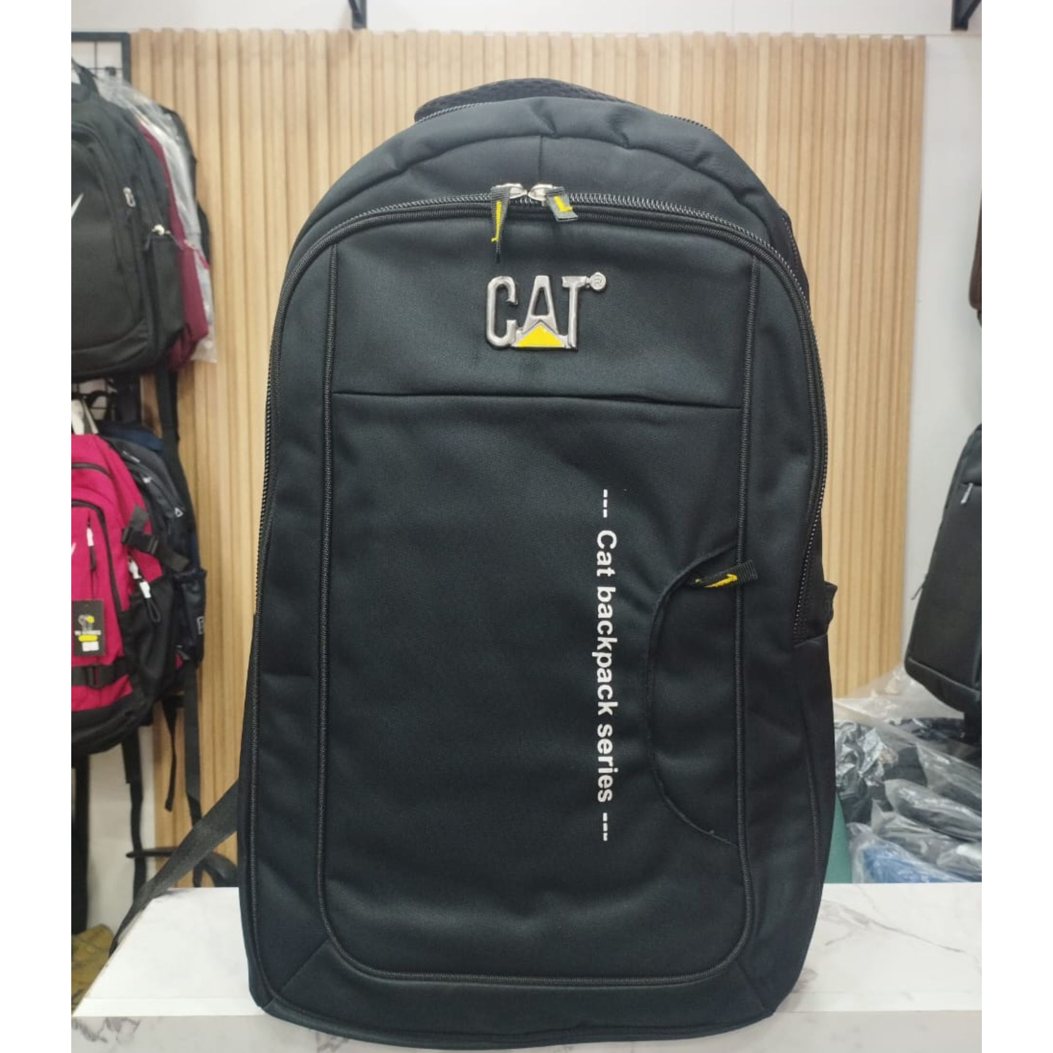 CAT Backpack with double Partition