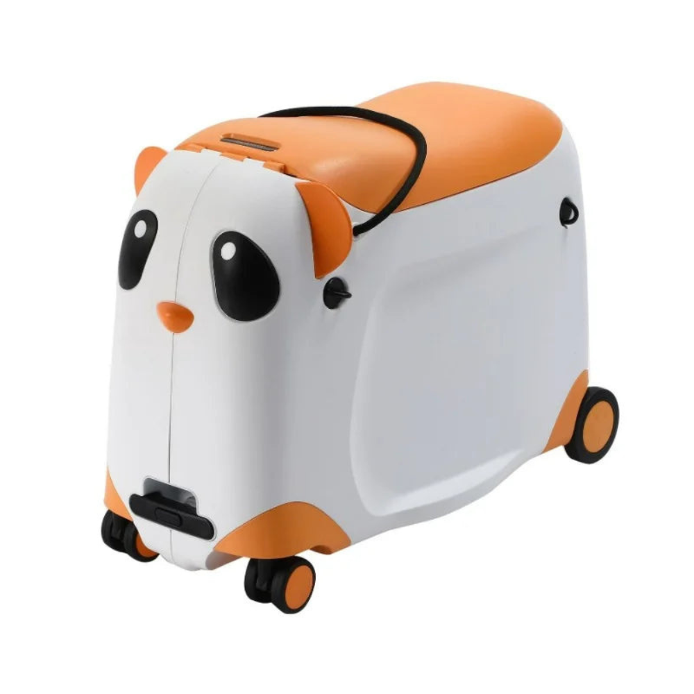 Premium Kids Suitcase Bubule Branded with 360 wheels | Cute Panda and Elephant Shapes