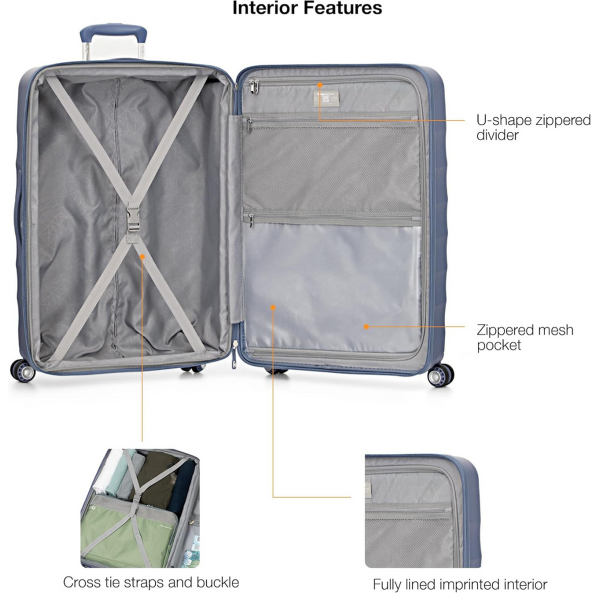 Traveler's Choice ELM Hardside Luggage