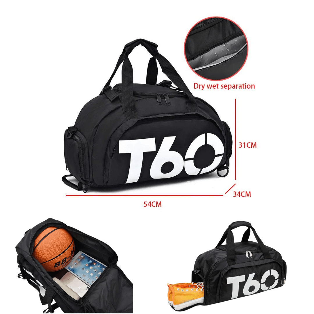 T60 Outdoor Gym Duffle Bag – Travel & Sports - 95 Stores