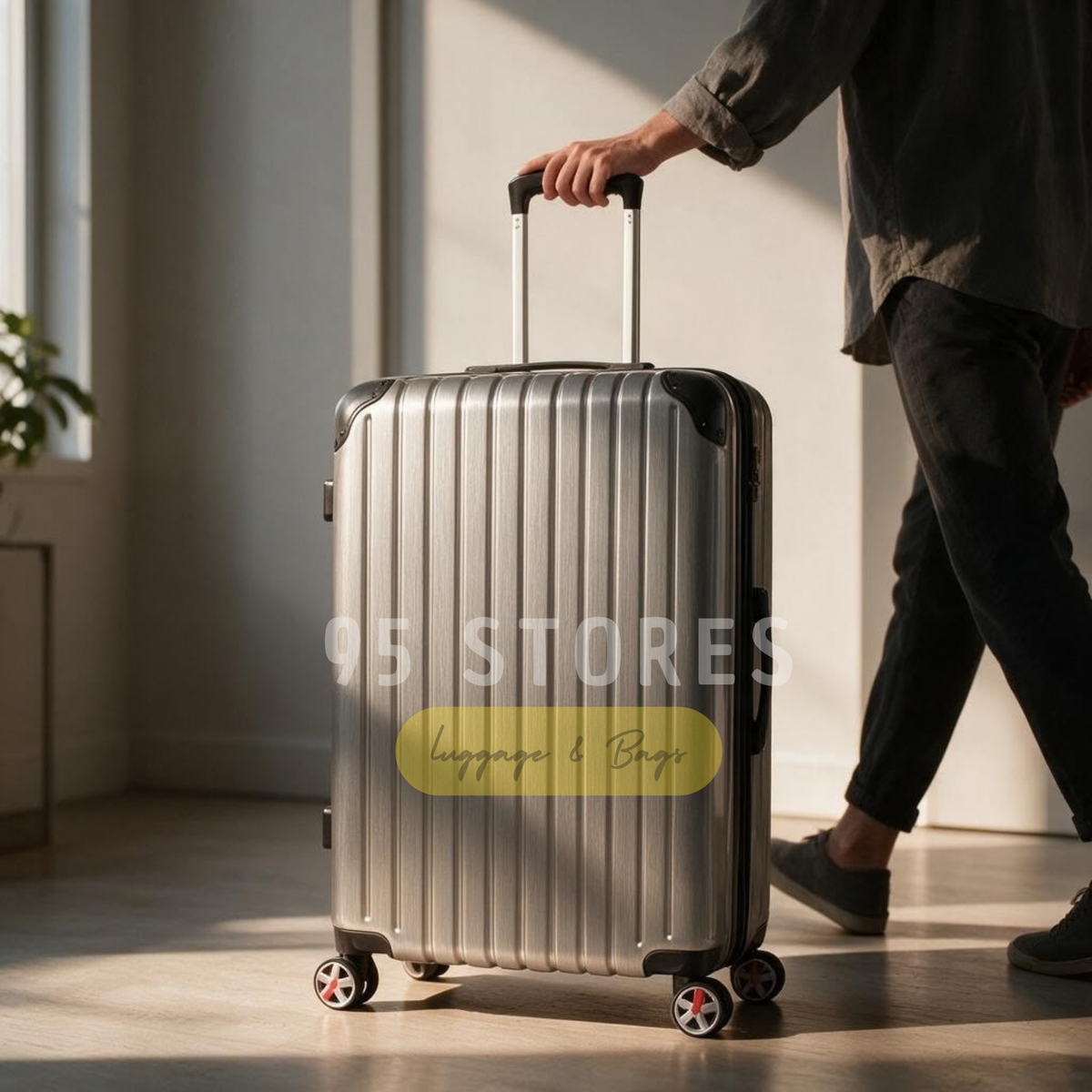 Tech Exhibition Aluminium Style Hardside Luggage