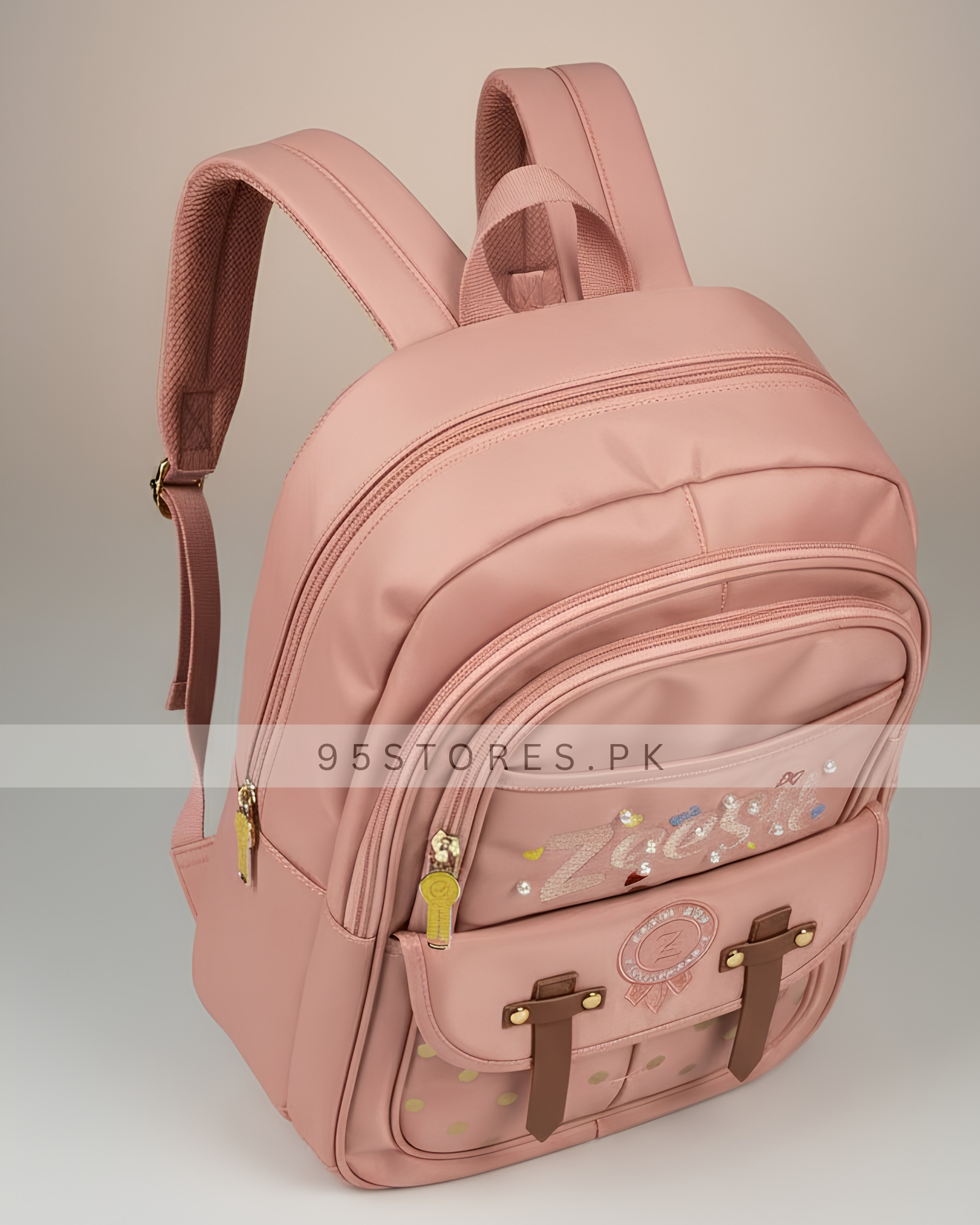 Polka Dot Backpack for Girls