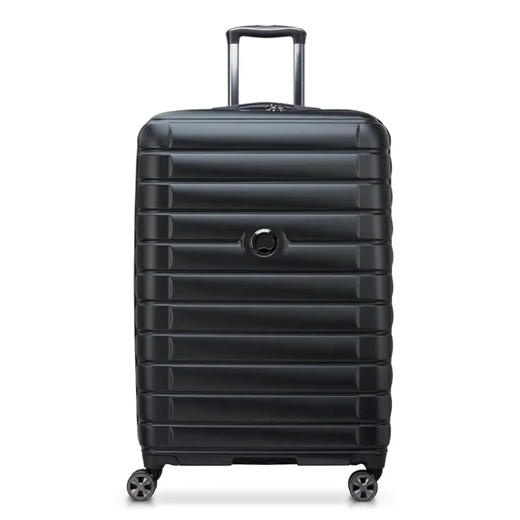 Delsey Shadow 5.0 Hardside 24 Inch medium size Suitcase in black color
