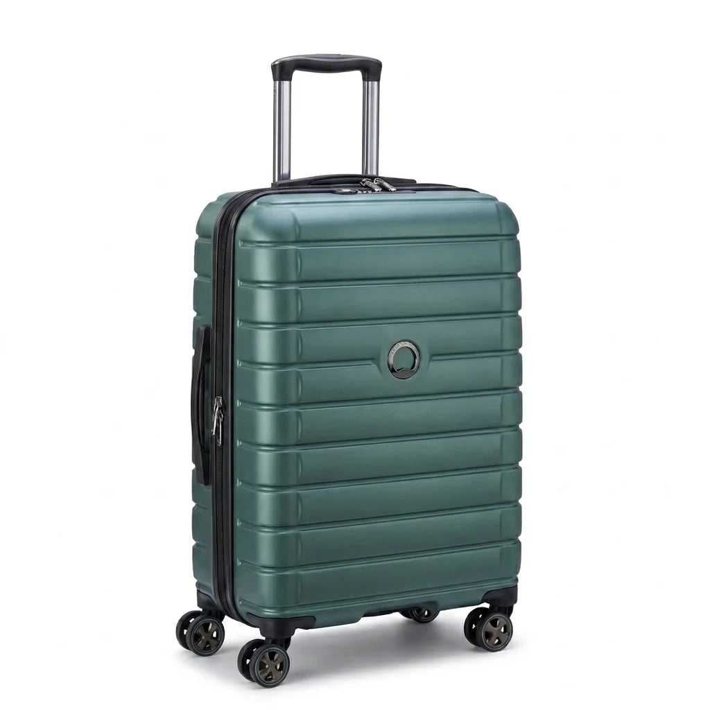 Delsey Shadow 5.0 Hardside 24 Inch medium size Suitcase in green color