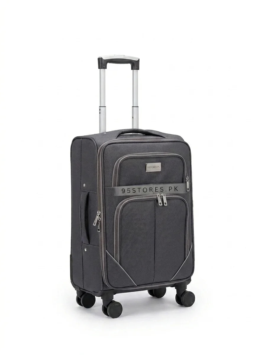 Diplomat-cabin-Softside-Luggage-black color
