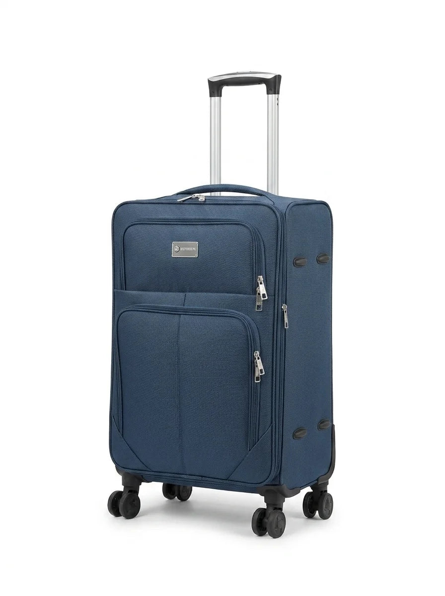 Diplomat-cabin-Softside-Luggage-blue color