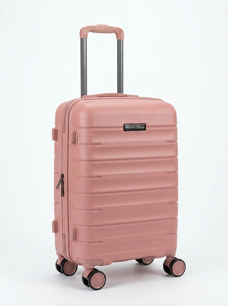 First Transit PP Body Carry On Luggage in pink color