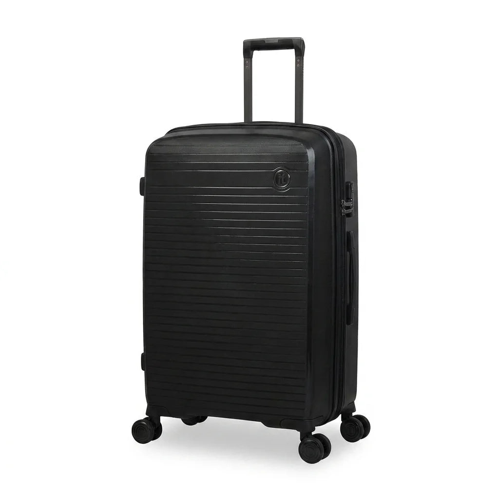IT Spontaneous 24 Inch Hardside Check In Luggage medium size black color