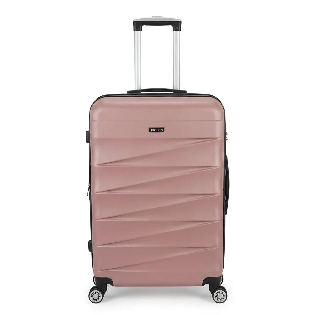 Pigeon-Hardside-Luggage-medium-size-pink-color