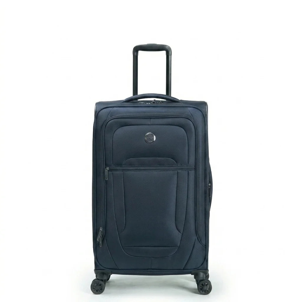 Berg Germany Aero Flex Medium Size Suitcase in blue color