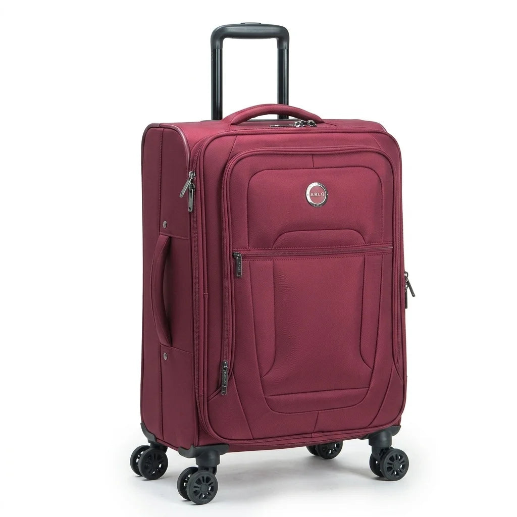Berg Germany Aero Flex Medium Size Suitcase in maroon color