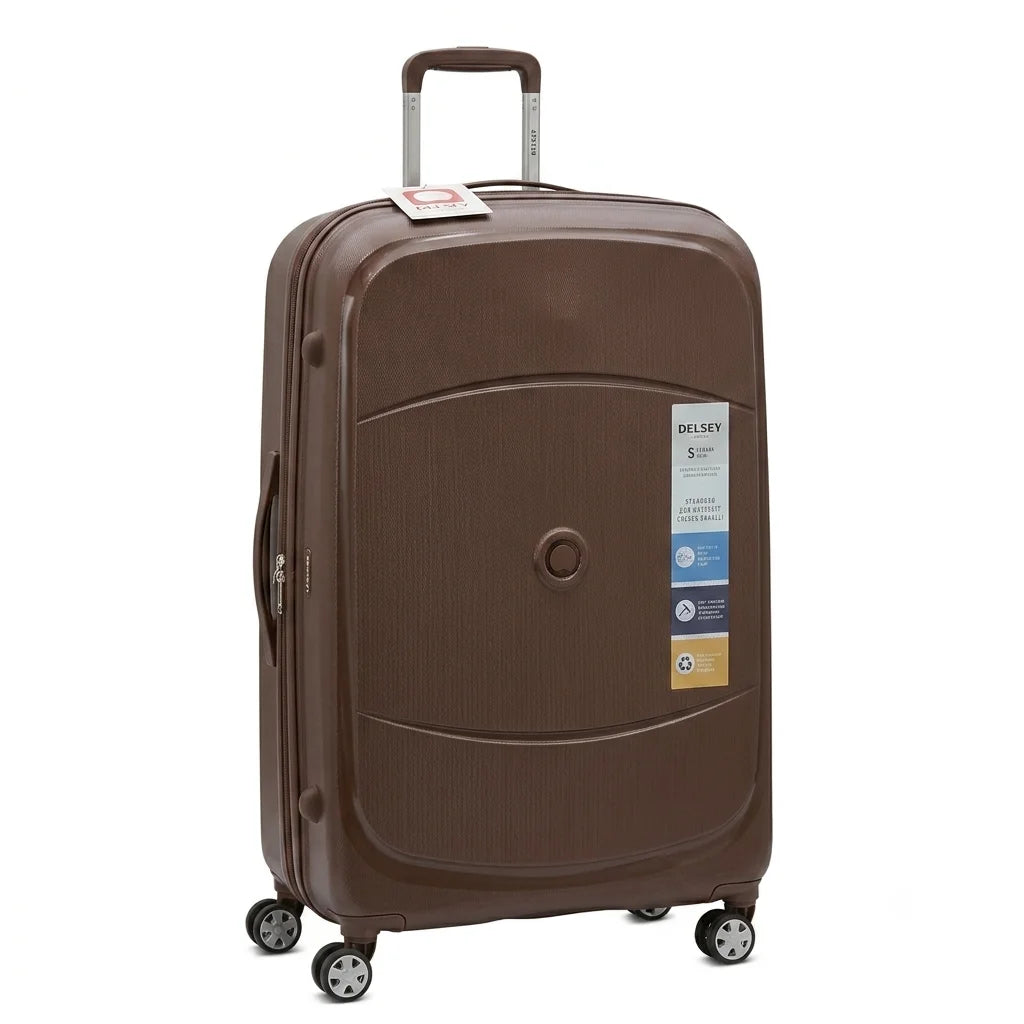 delsey-paris-PP-body-large-size-luggage-bag-in-brown-color