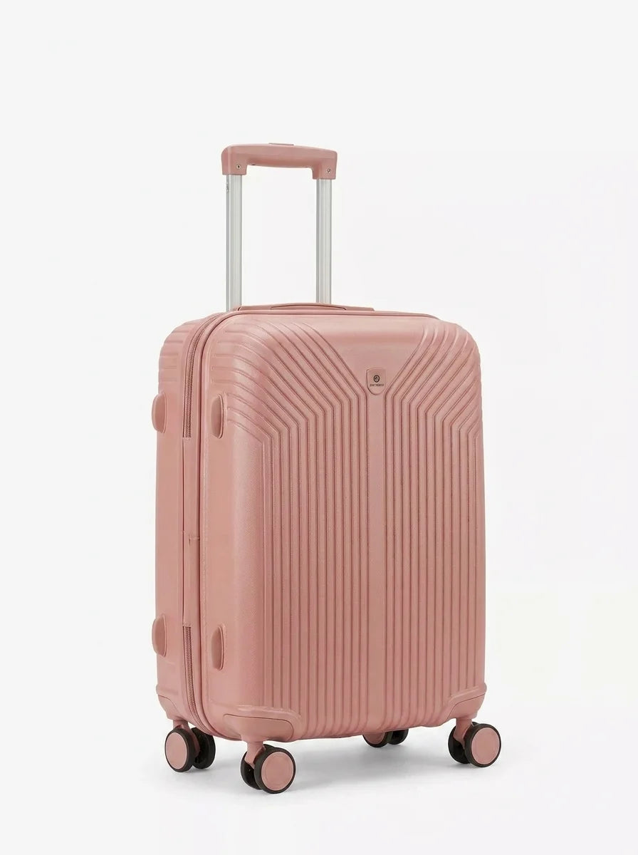 Delsey PP Body Small Carry On Hardside Luggage pink color
